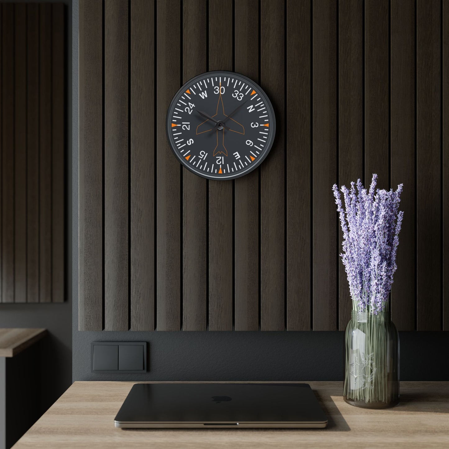 Heading Wall Clock