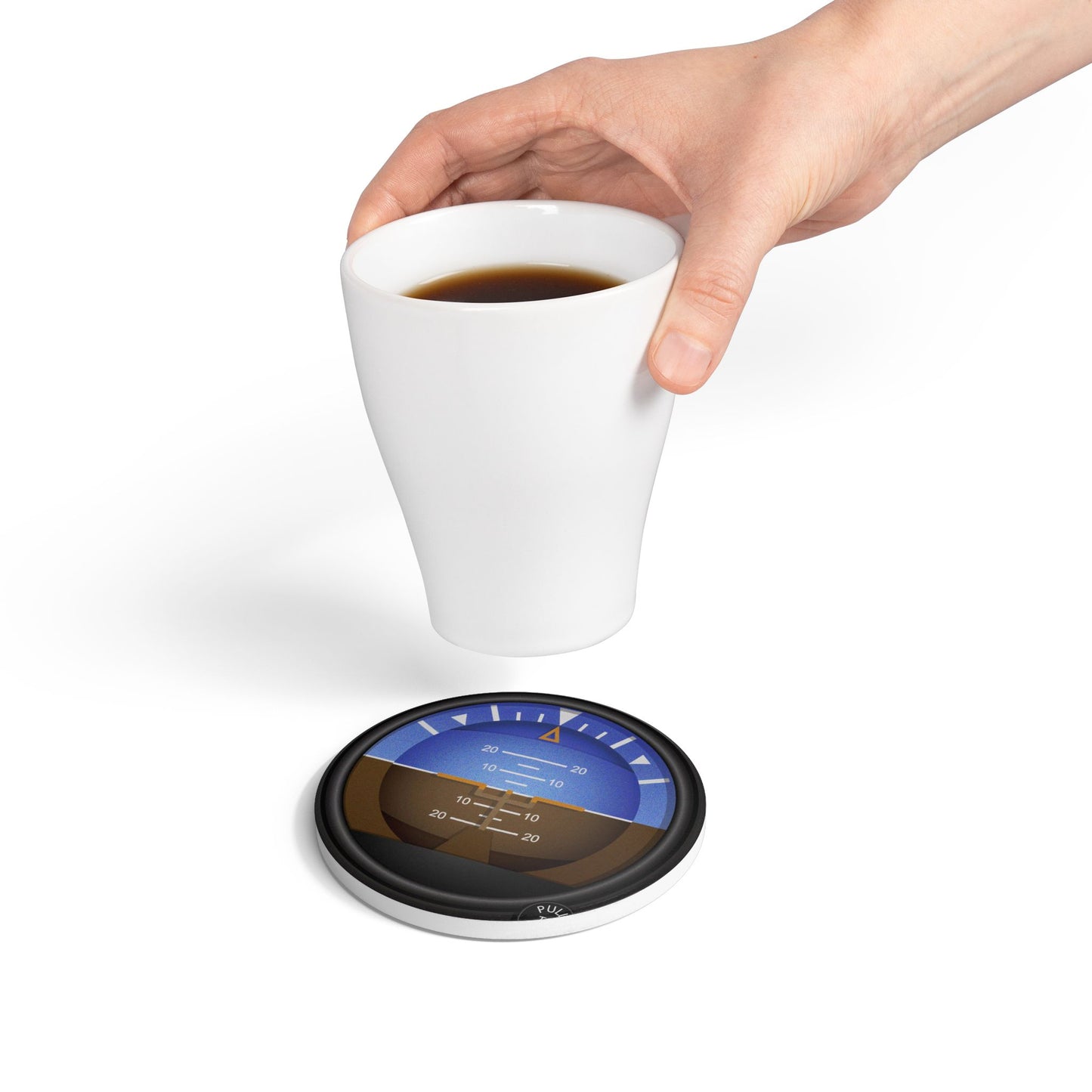 Artificial Horizon Coaster