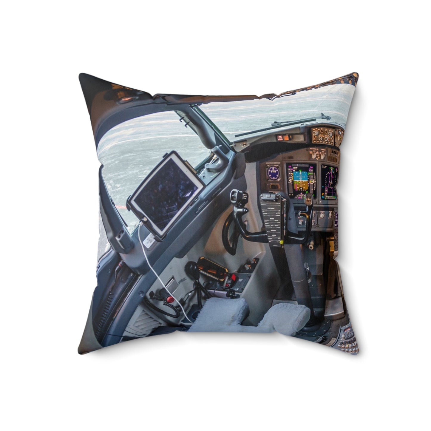 Boeing 737 Cockpit Pillow