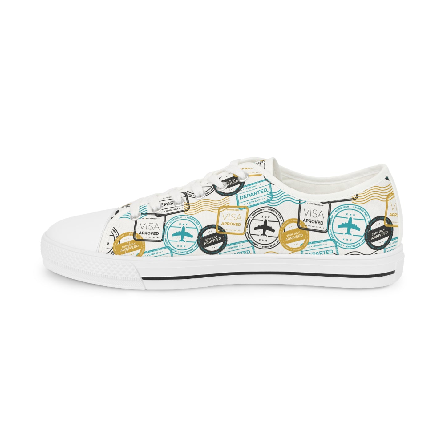 Passport Stamp Sneakers