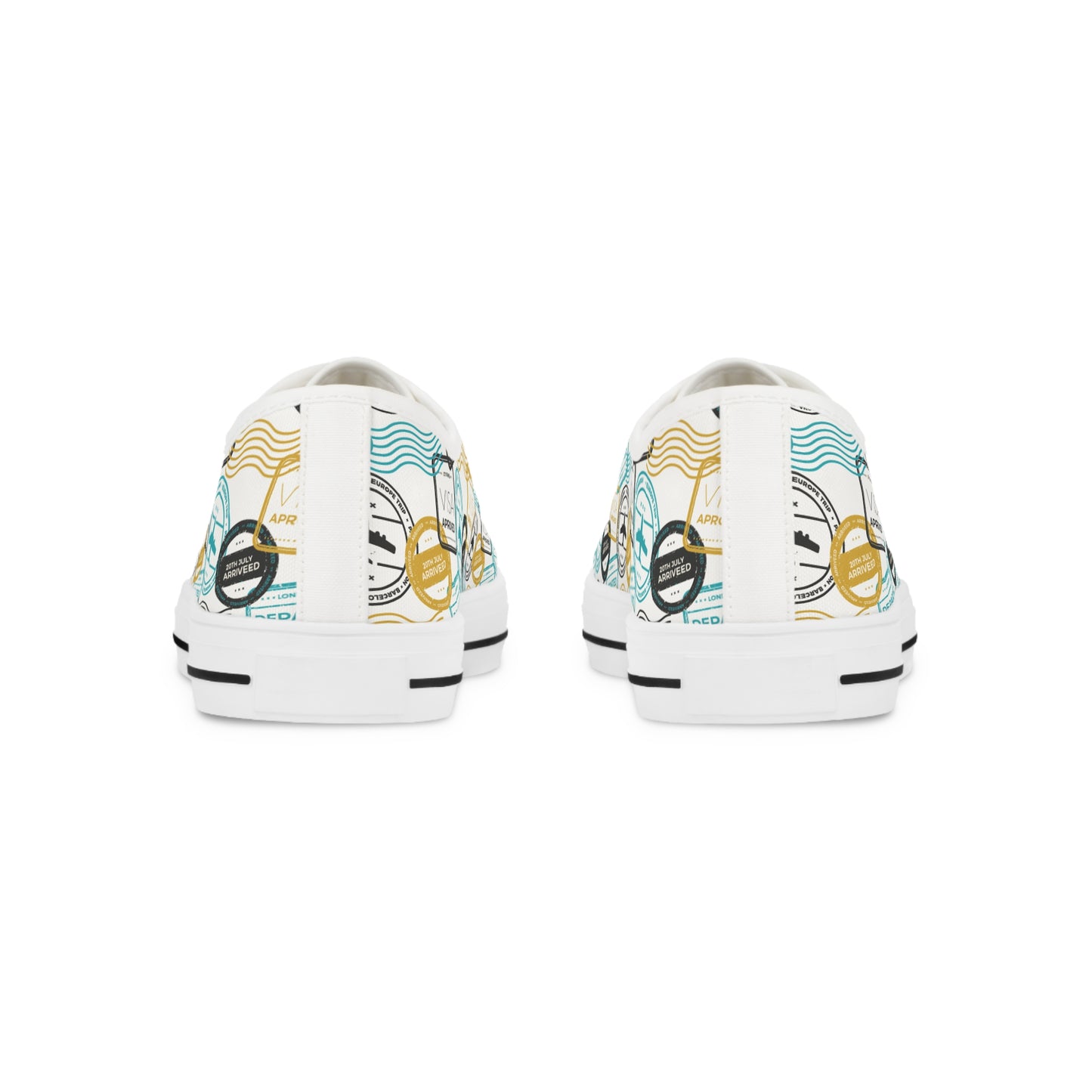 Passport Stamp Sneakers