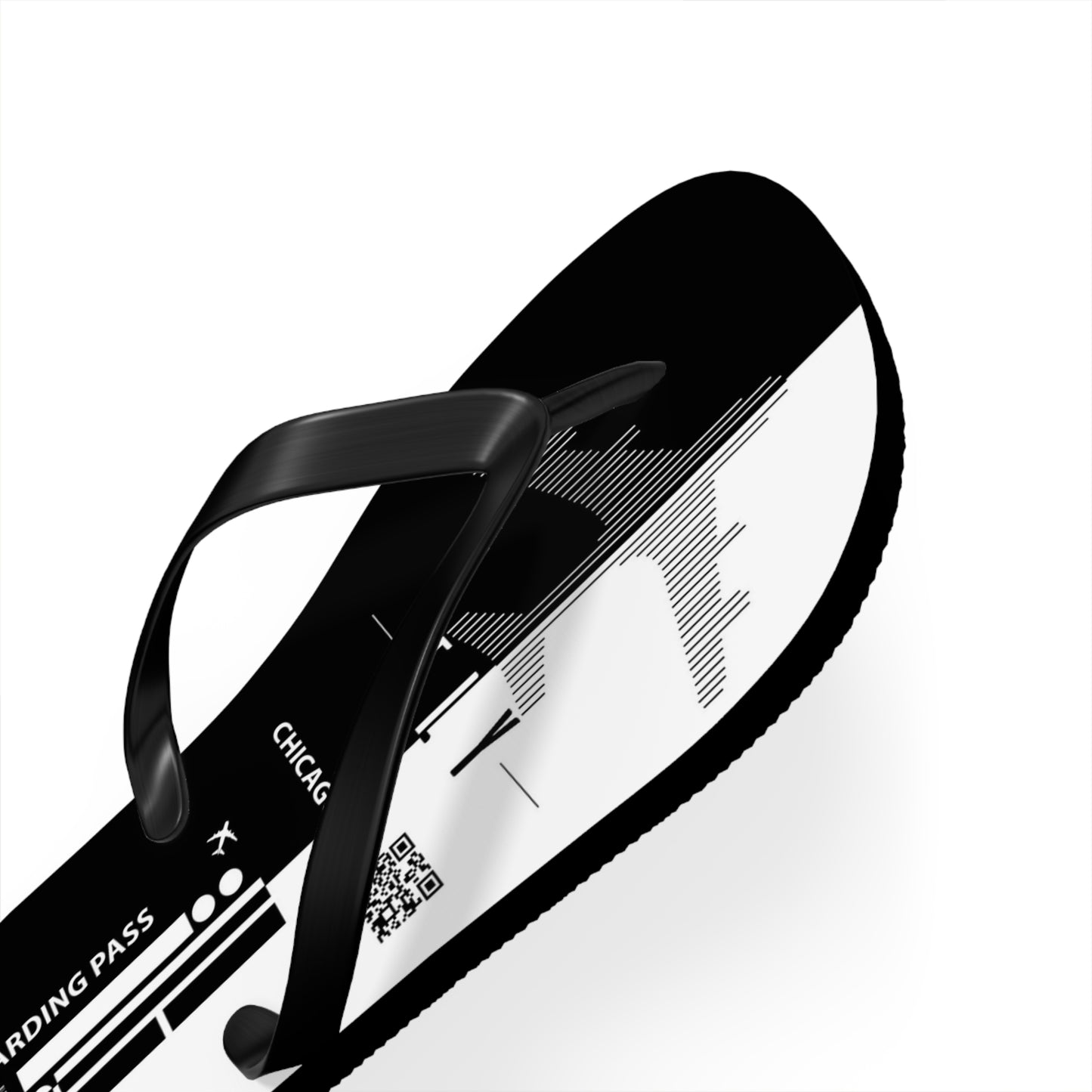 Boarding Pass Flip-Flops