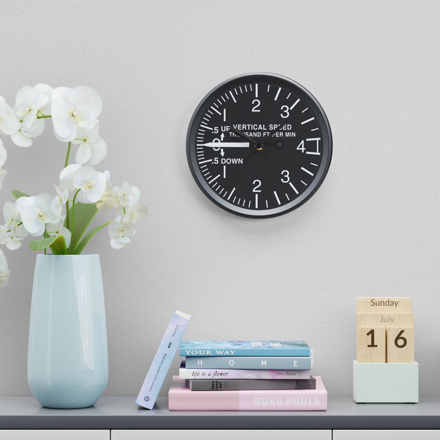 Vertical Speed Wall Clock