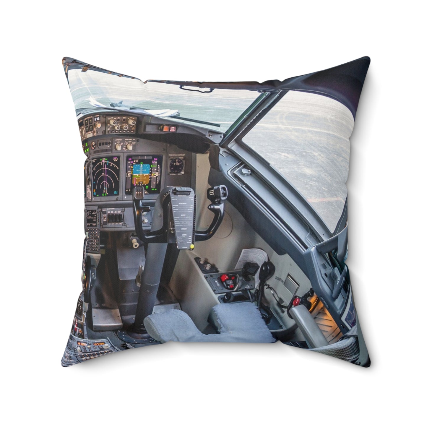 Boeing 737 Cockpit Pillow