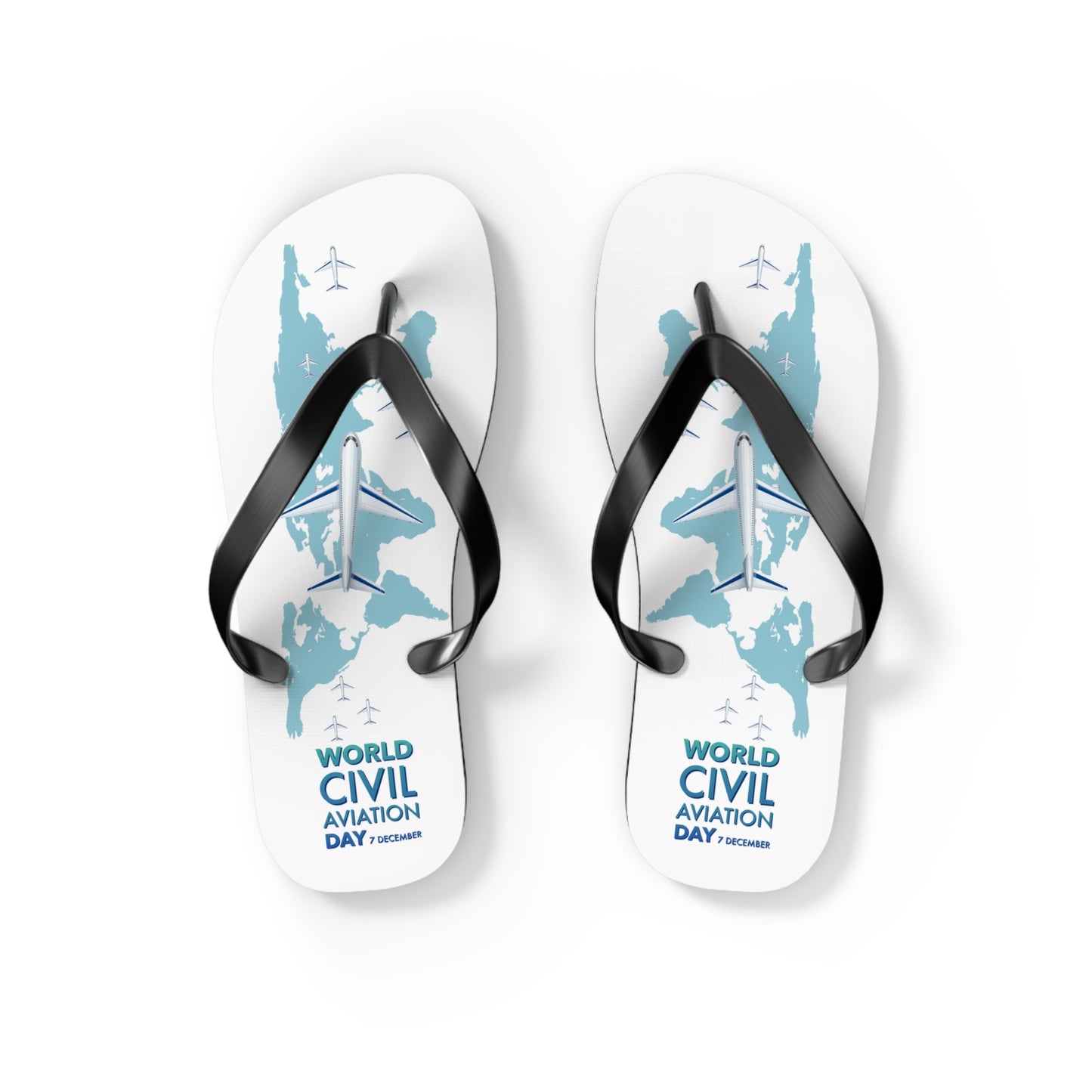 Civil Aviation Day Flip-Flops