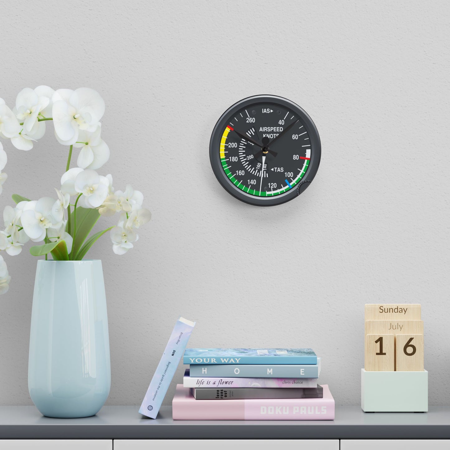 Airspeed Wall Clock