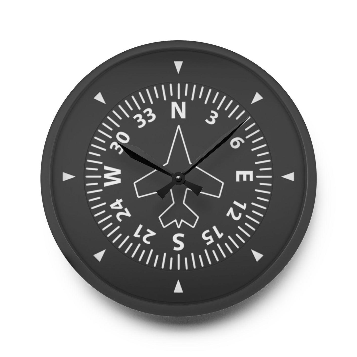 Compass Wall Clock