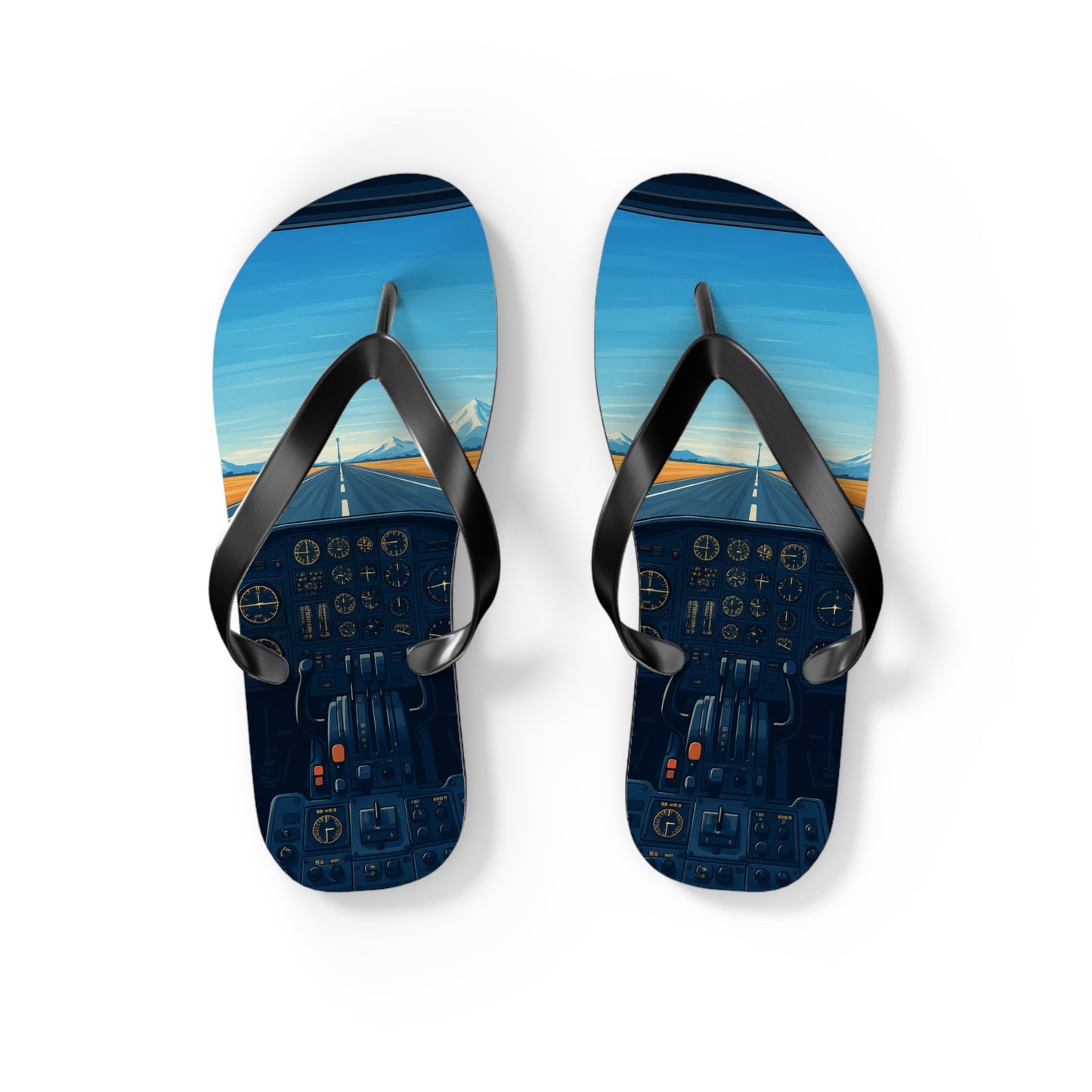 Cockpit View Flip-Flops