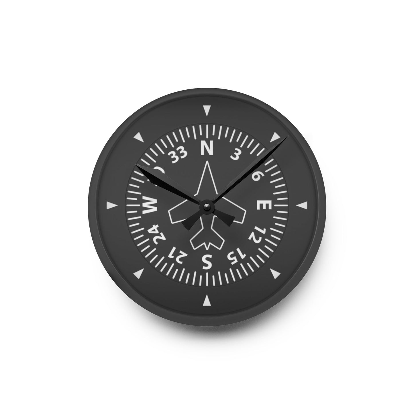Compass Wall Clock