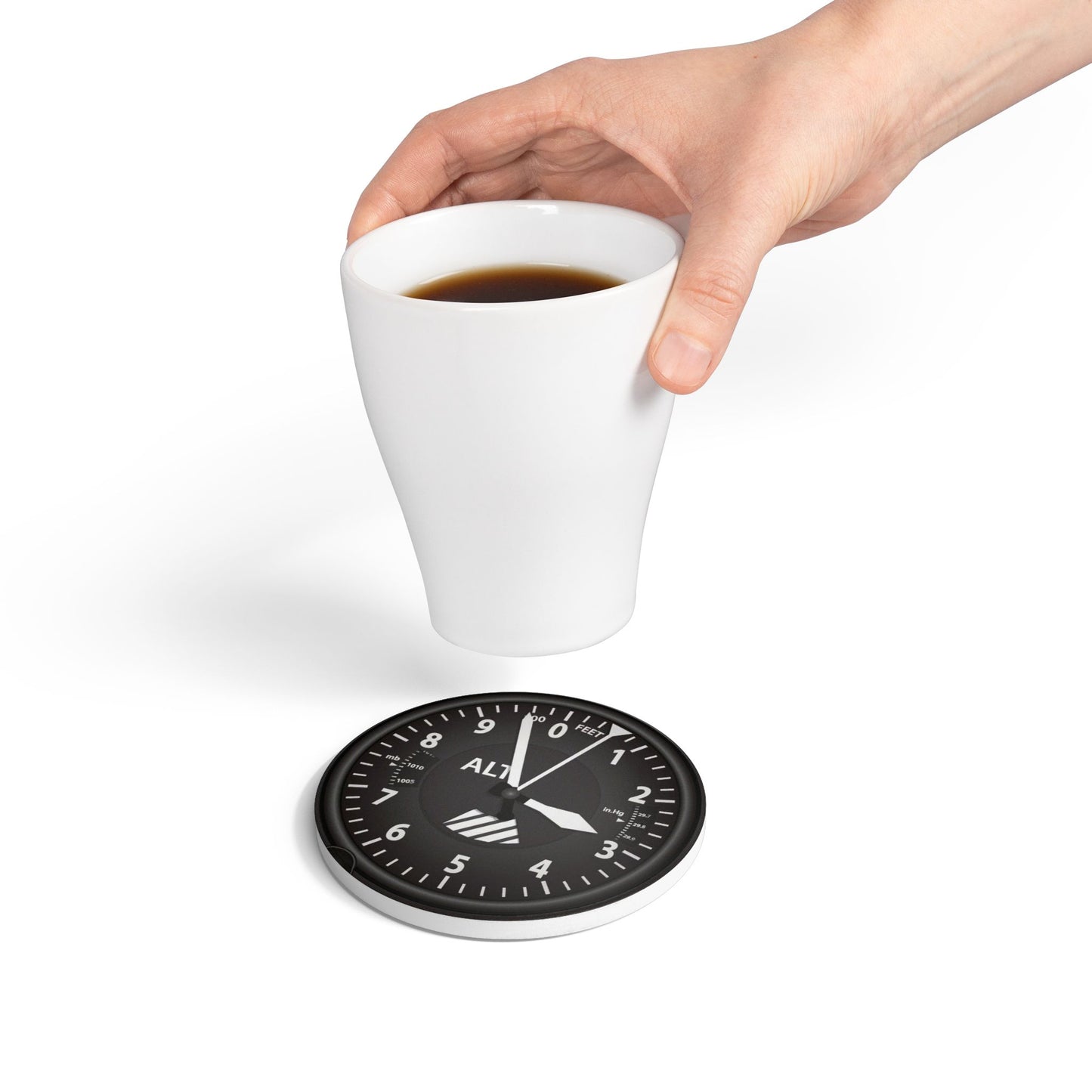 Altitude Indicator Coaster