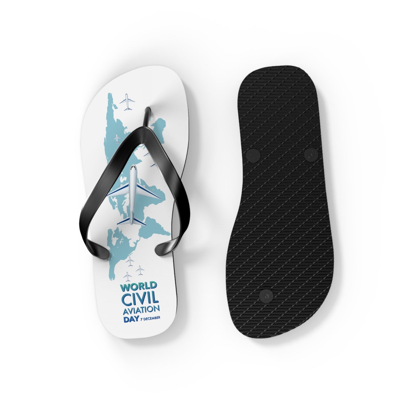 Civil Aviation Day Flip-Flops