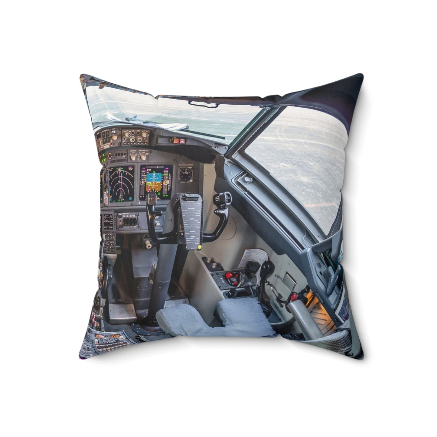 Boeing 737 Cockpit Pillow