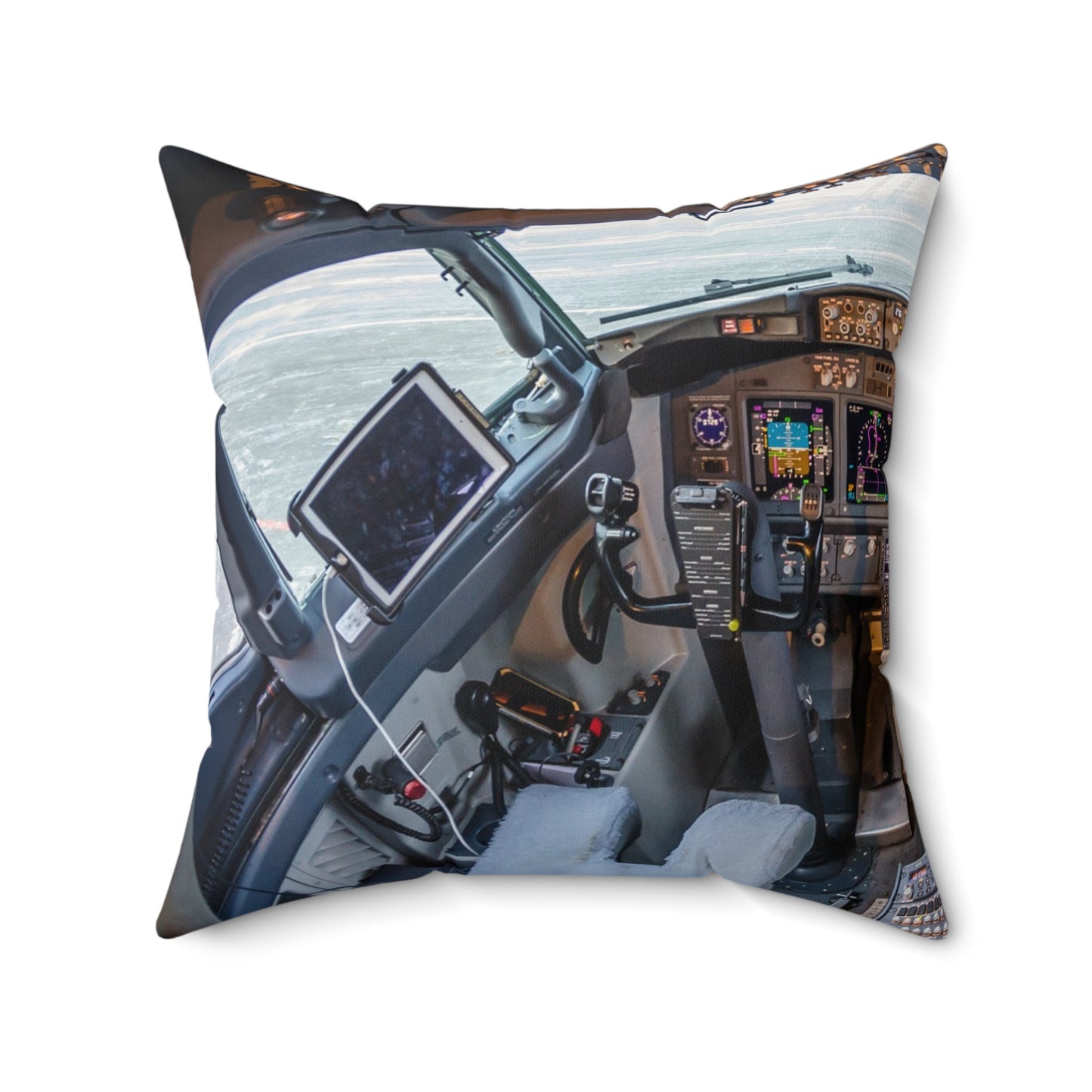 Boeing 737 Cockpit Pillow