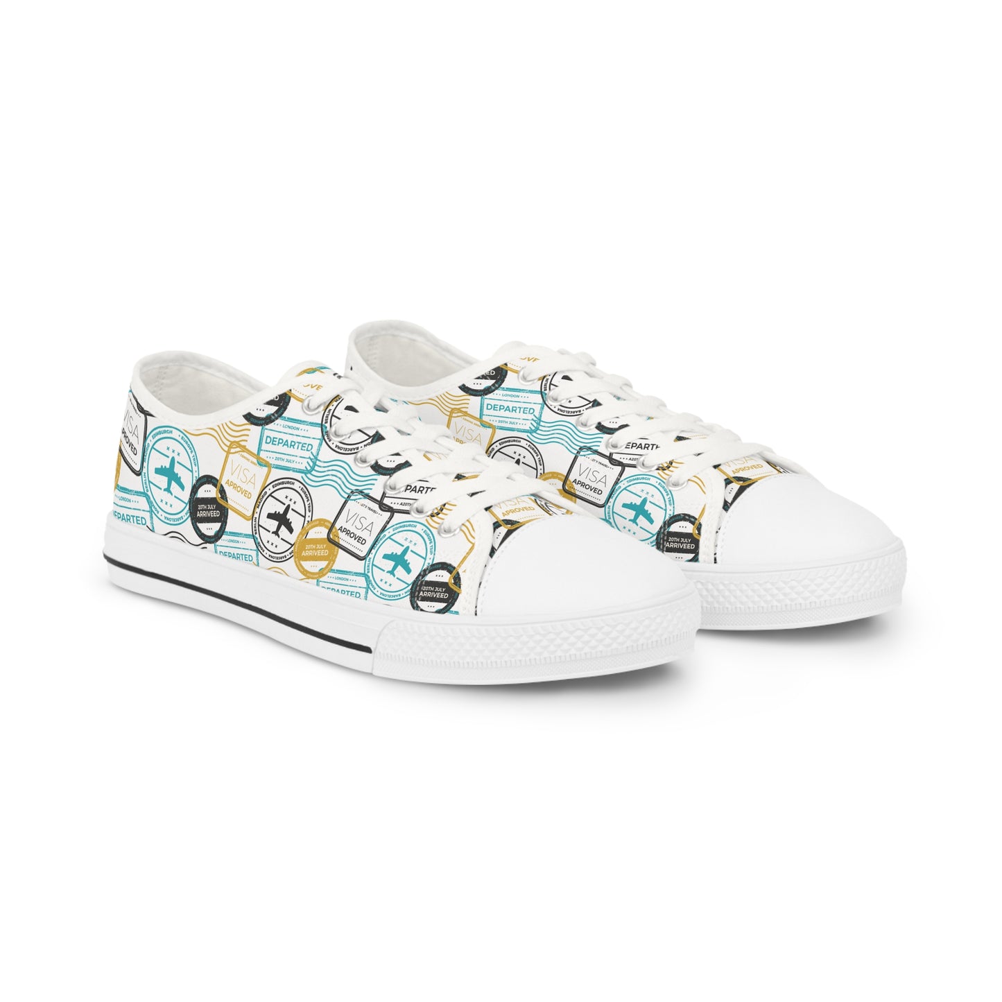 Passport Stamp Sneakers