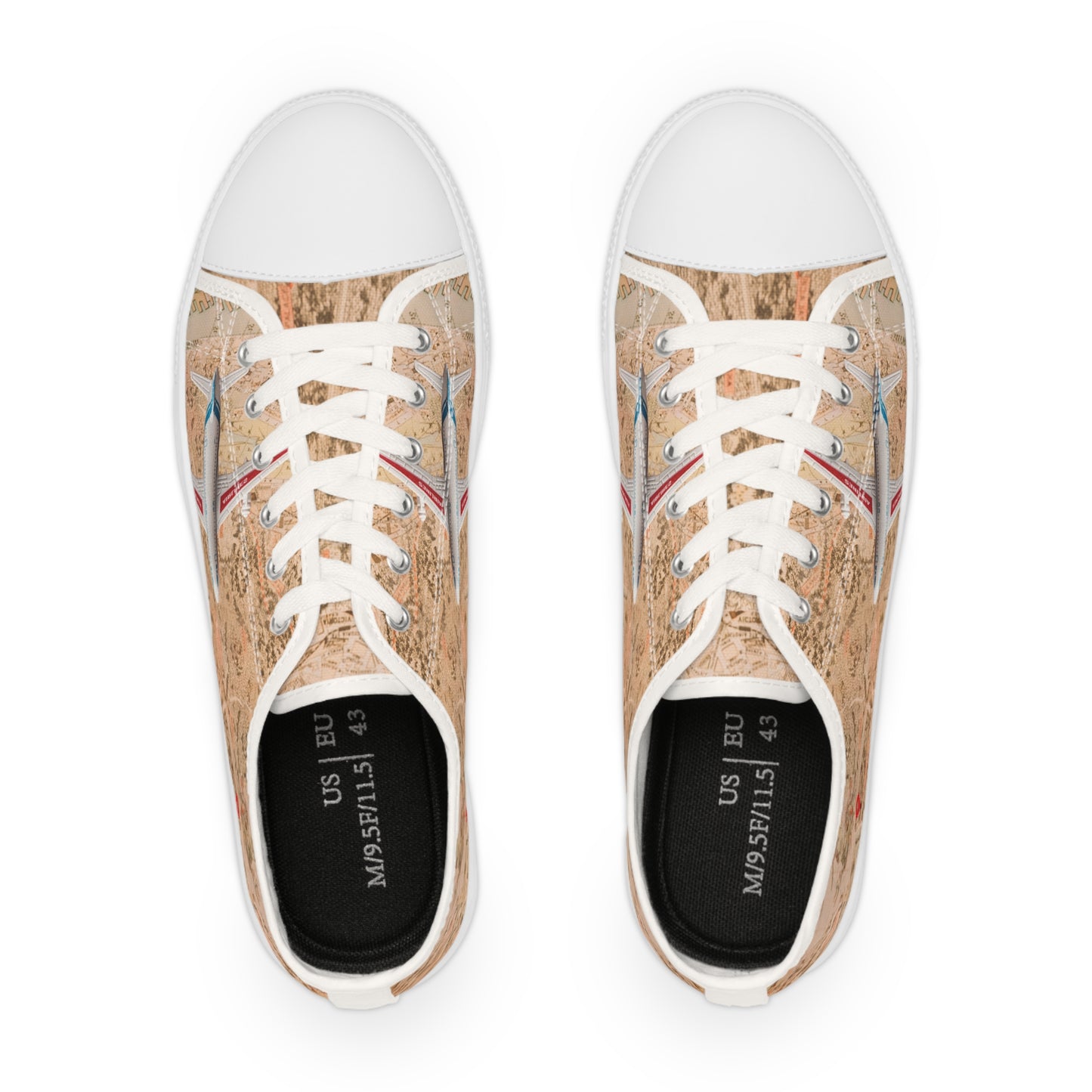 Wander Map Sneakers