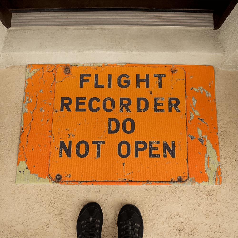 Flight Recorder Doormat