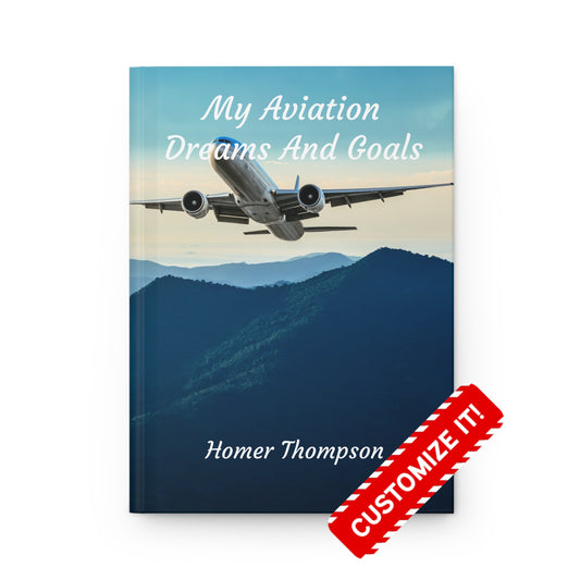 Aviation Dreams & Goals Journal