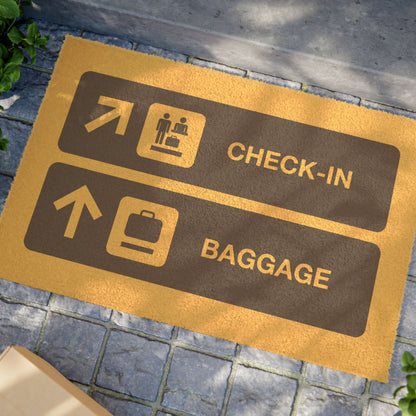 Check-in & Baggage Doormat