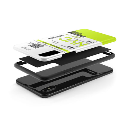 Boarding Pass NYC Phone Case