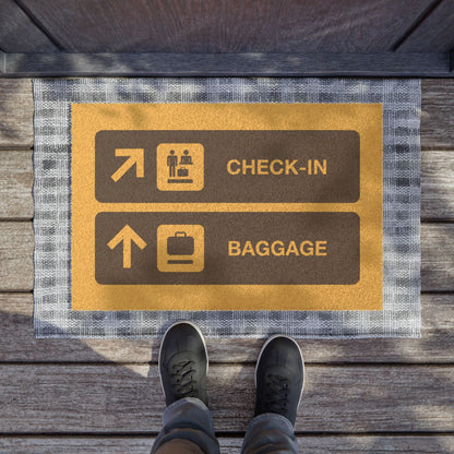 Check-in & Baggage Doormat