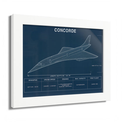 Concorde Framed Poster