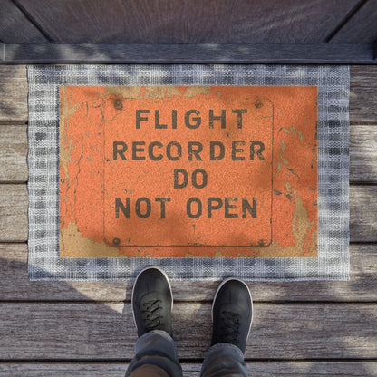 Flight Recorder Doormat