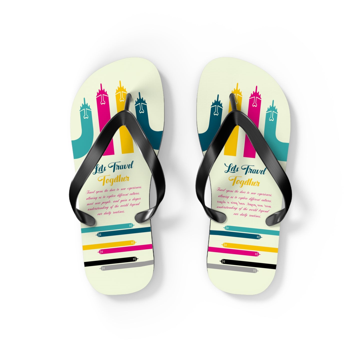 Travel Together Flip-Flops
