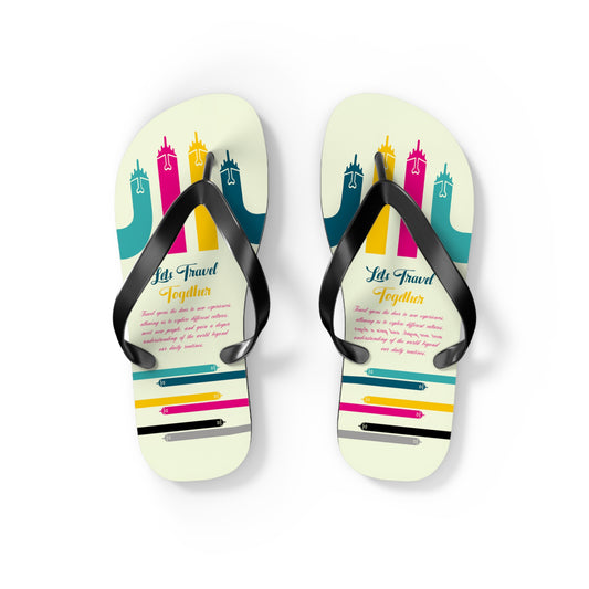 Travel Together Flip-Flops