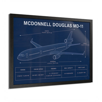 McDonnell Douglas MD-11 Framed Poster