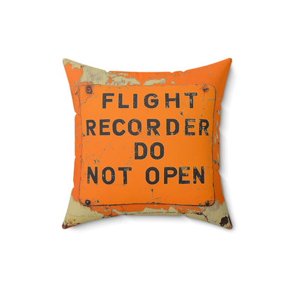 Flight Recorder Pillow