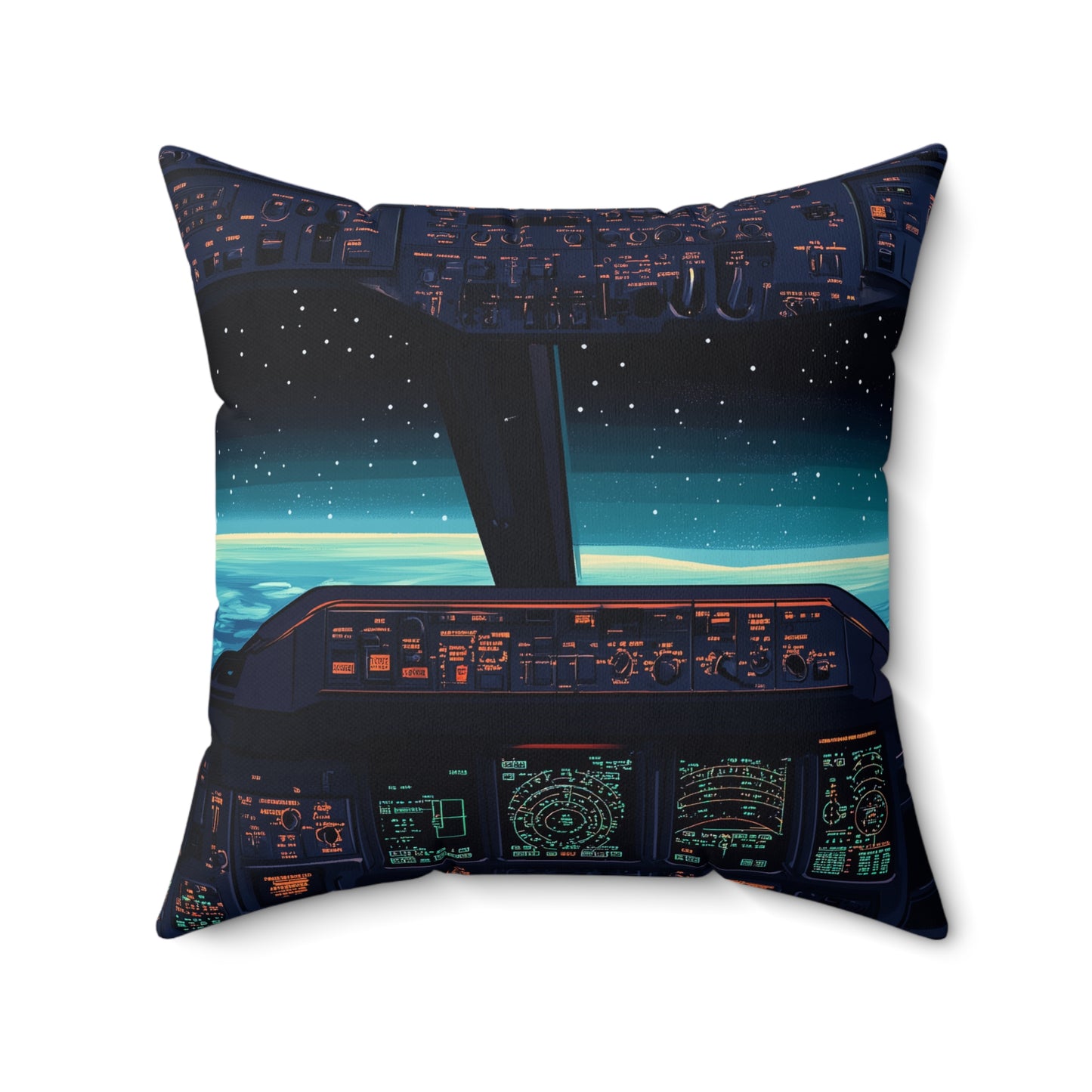 Night Cockpit Pillow