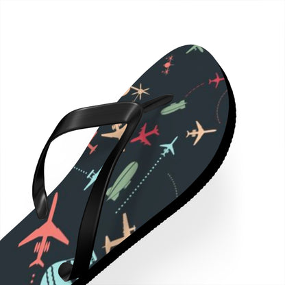 Sky Traffic Flip-Flops