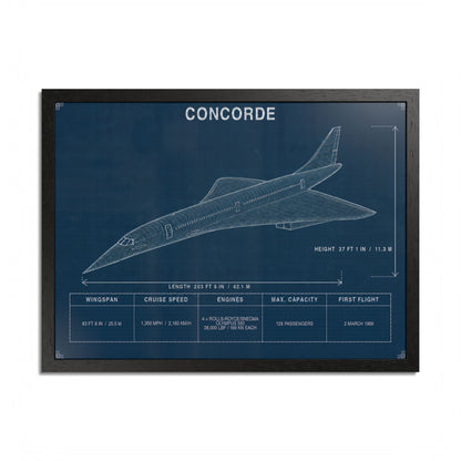 Concorde Framed Poster