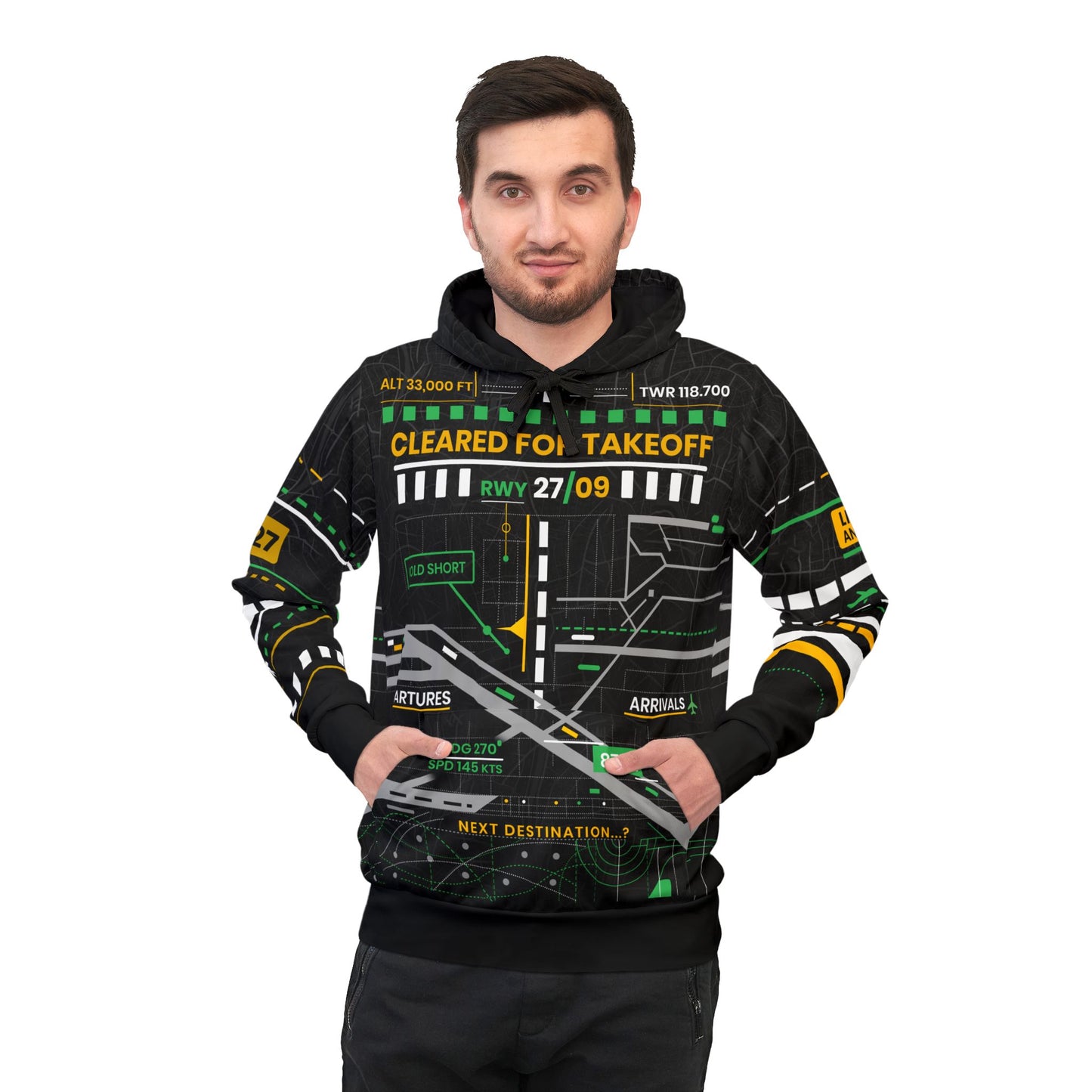 Cleared For Takeoff Hoodie