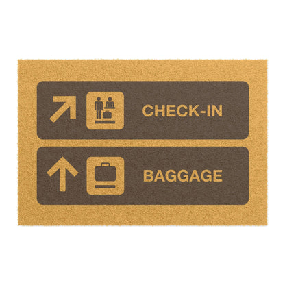 Check-in & Baggage Doormat