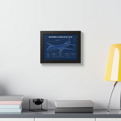McDonnell Douglas DC-10-30 Framed Poster