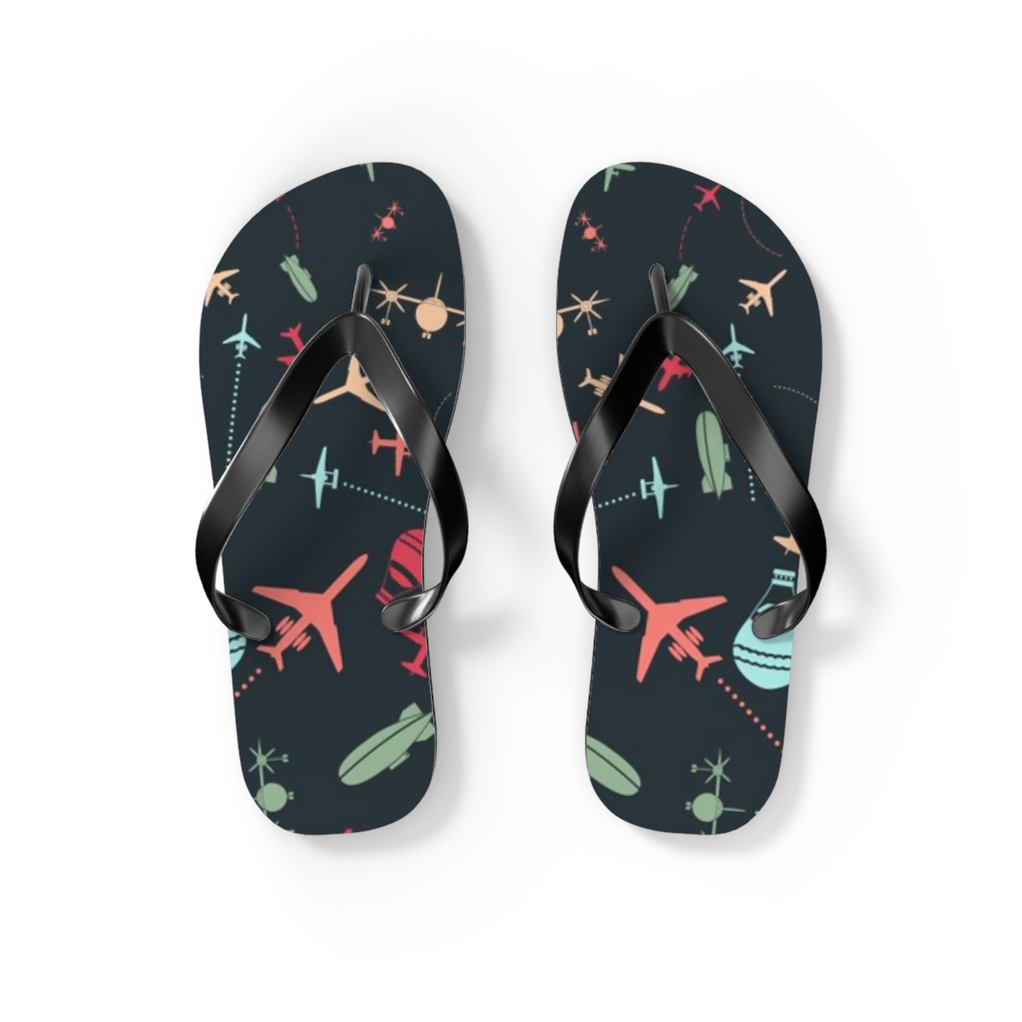 Sky Traffic Flip-Flops