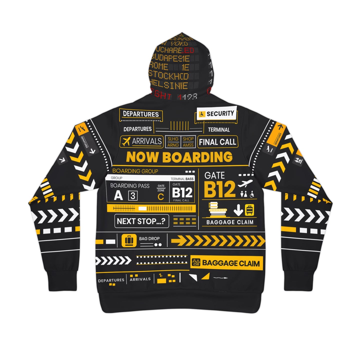 Now Boarding Hoodie
