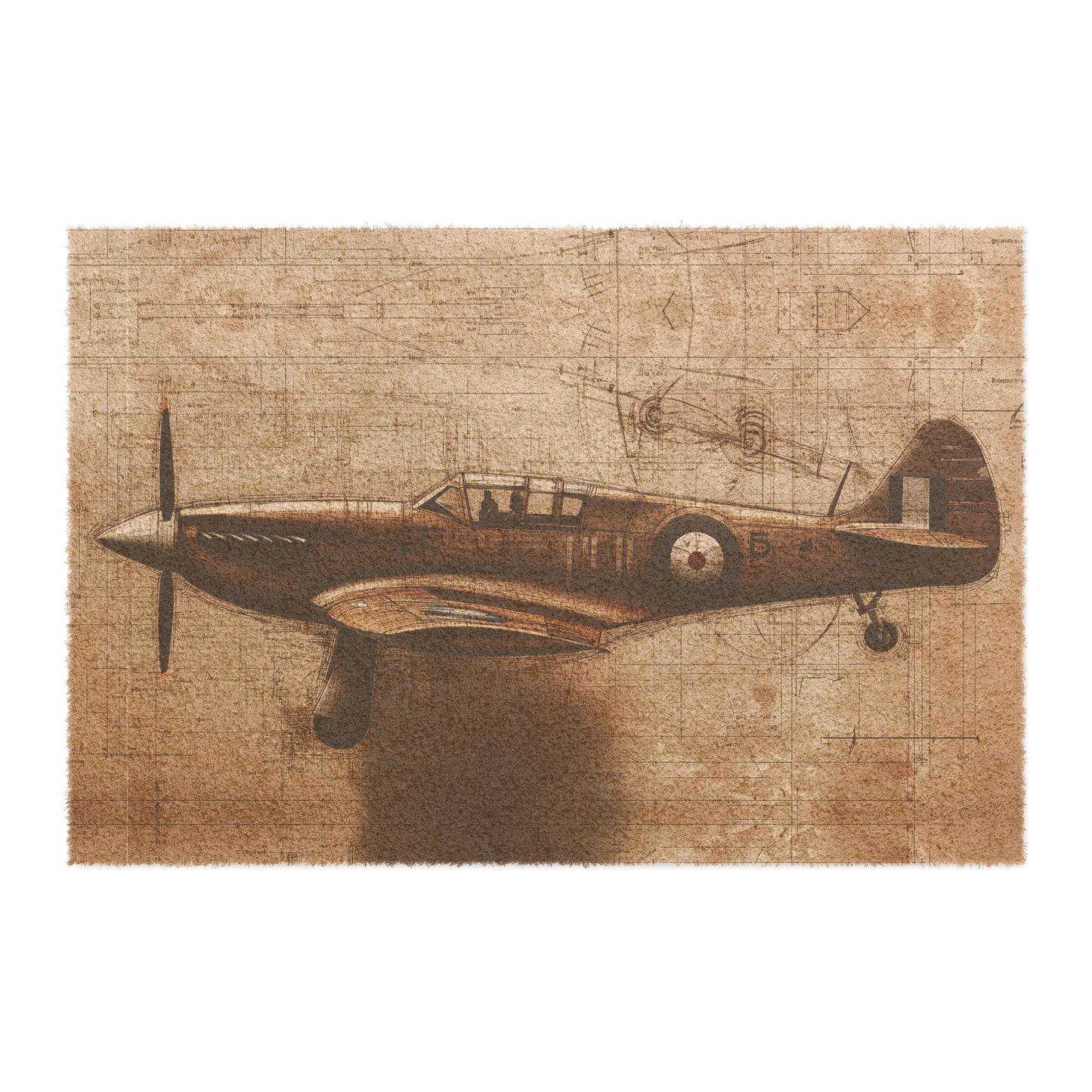 Hawker Hurricane Doormat