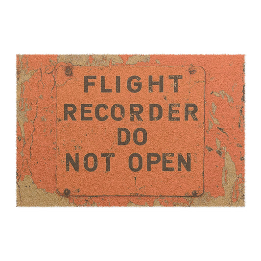 Flight Recorder Doormat