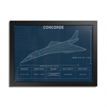 Concorde Framed Poster