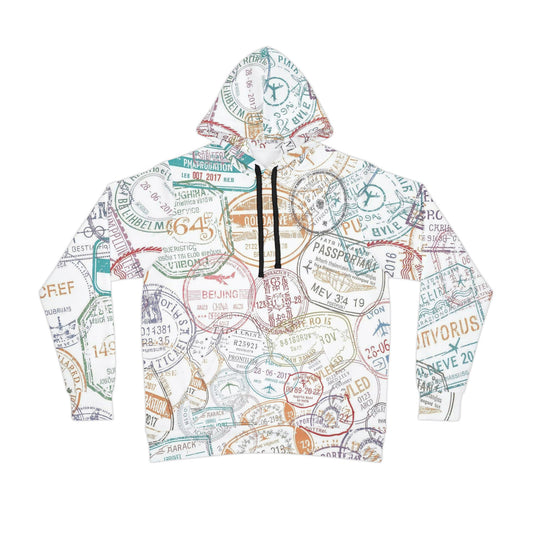 Passport Stamps Hoodie