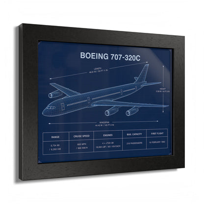 Boeing 707-320C Framed Poster