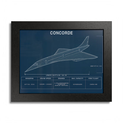 Concorde Framed Poster