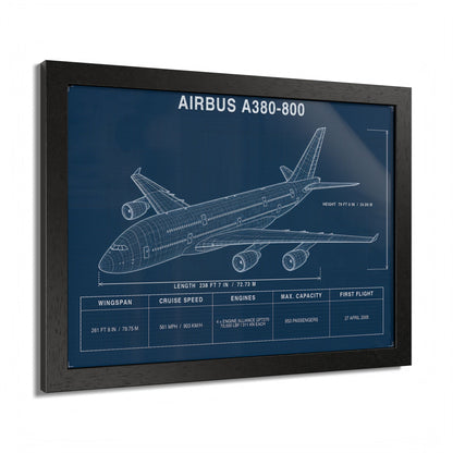 Airbus A380 Framed Poster
