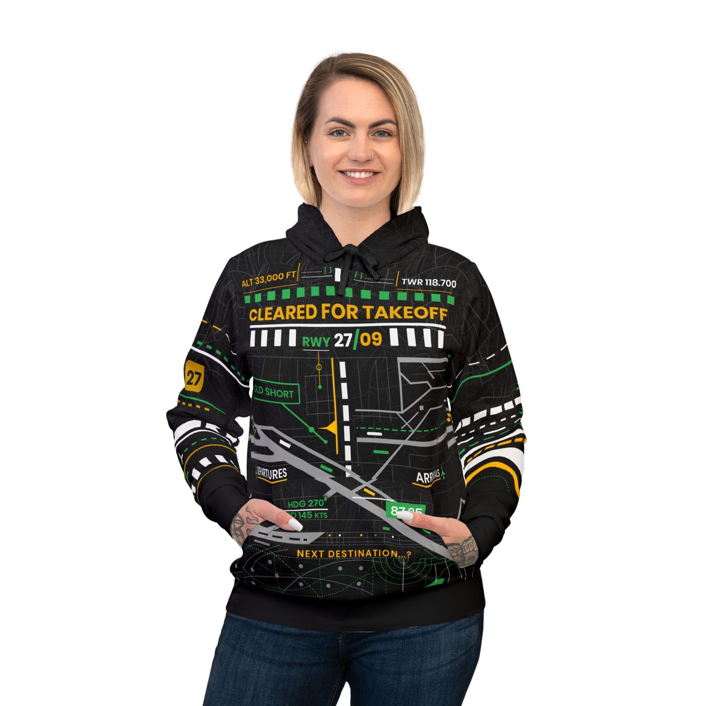 Cleared For Takeoff Hoodie