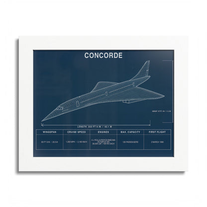 Concorde Framed Poster