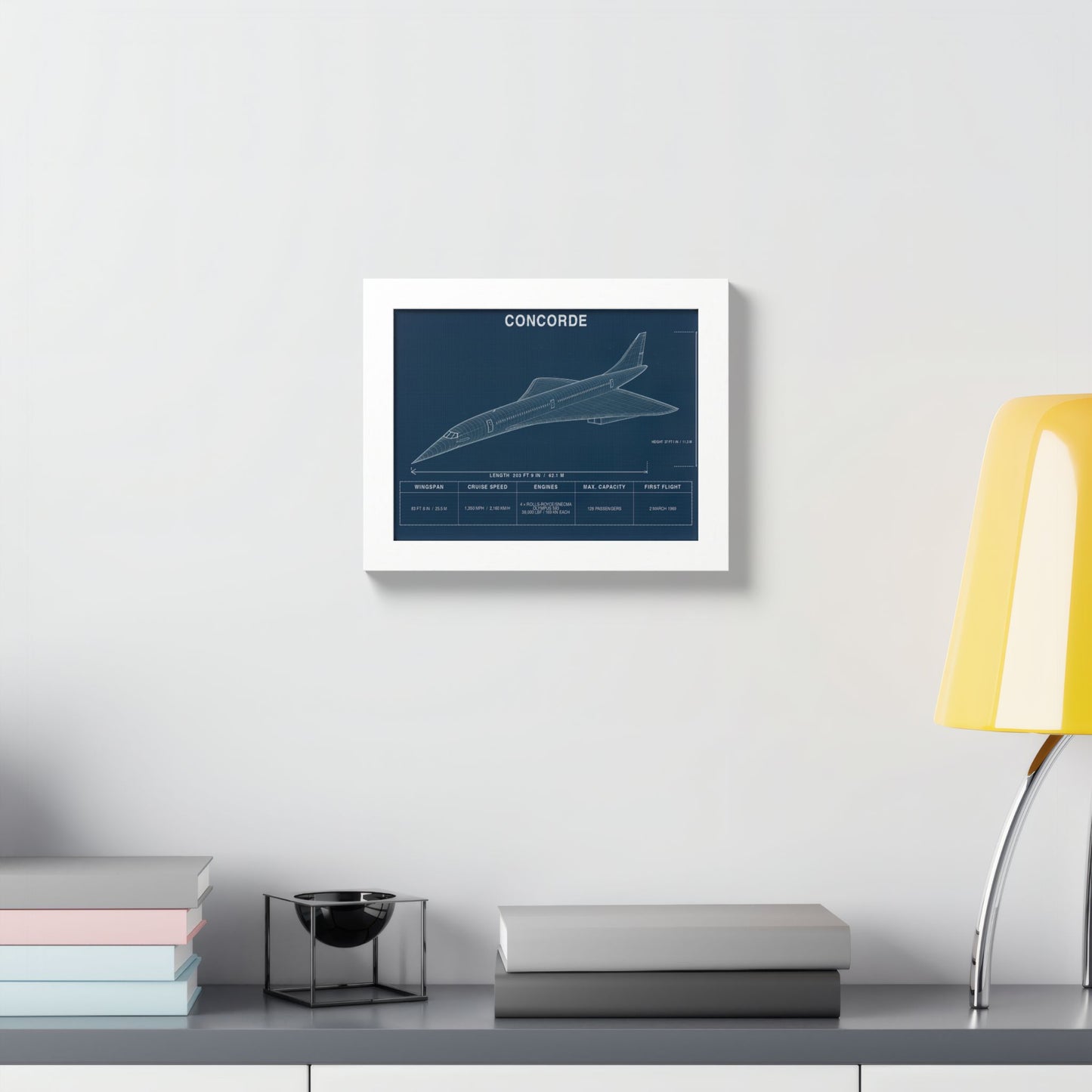Concorde Framed Poster