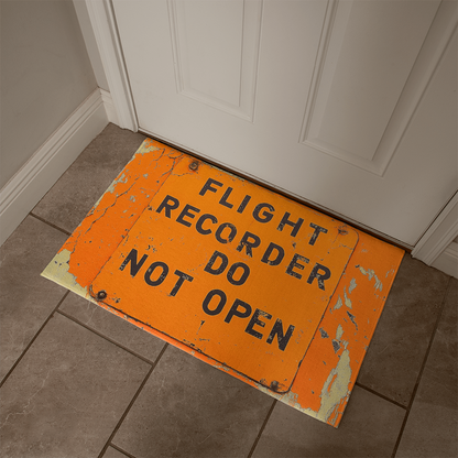 Flight Recorder Doormat