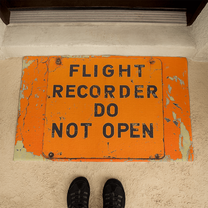 Flight Recorder Doormat